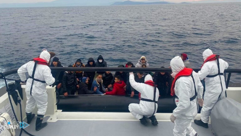 Turkey.. 84 irregular migrants rescued off the coast of Izmir