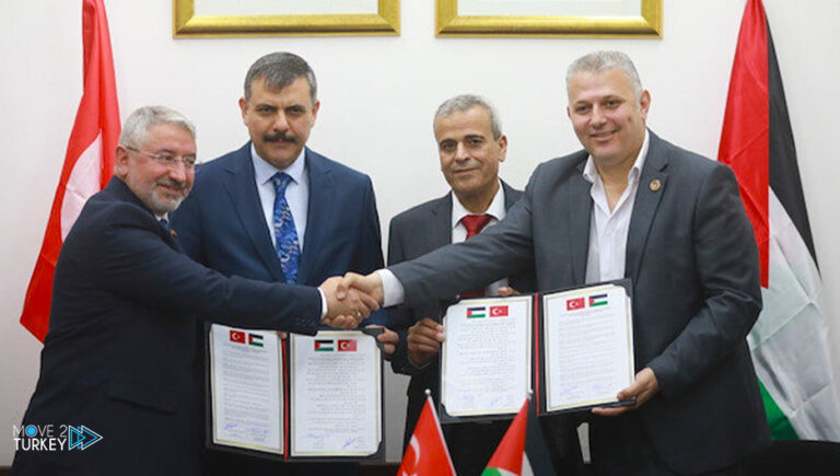 A twinning agreement for cooperation between Qalqilya and Gorum