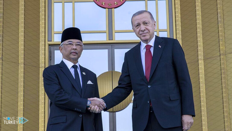 Erdogan and the King of Malaysia hold a bilateral meeting in Ankara