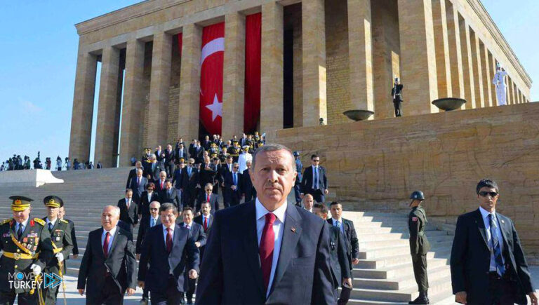 Erdogan visits Ataturk’s mausoleum in Ankara