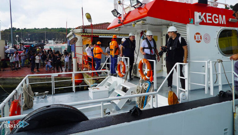 Istanbul.. End of inspection of the Ukrainian grain ship