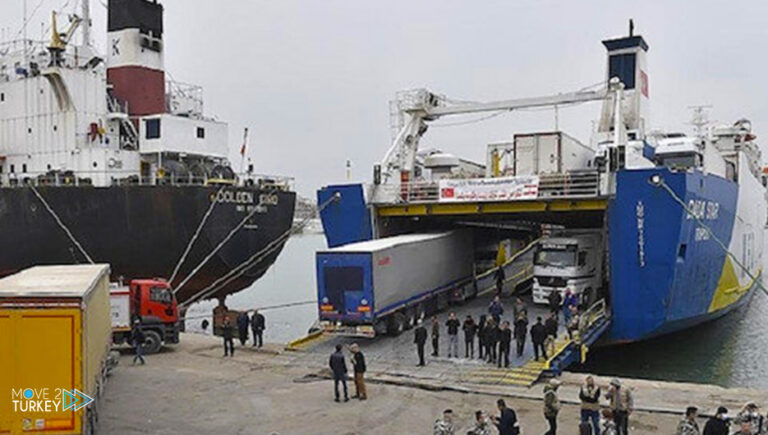 The fourth “charity ship” transports Turkish aid to Lebanon