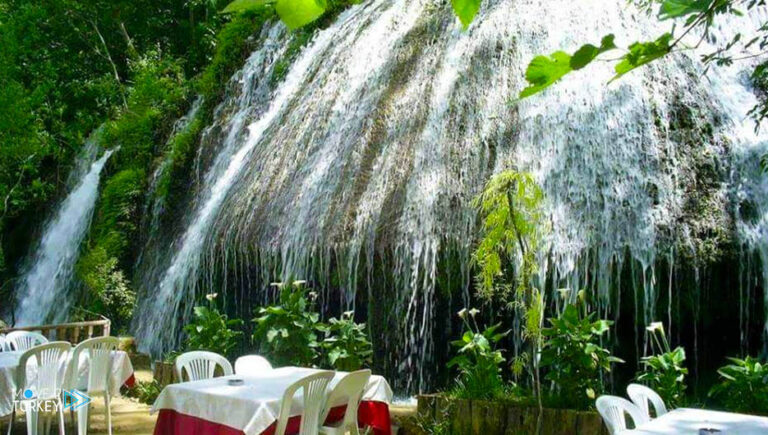 “Harbia” waterfalls attract those fleeing the summer heat