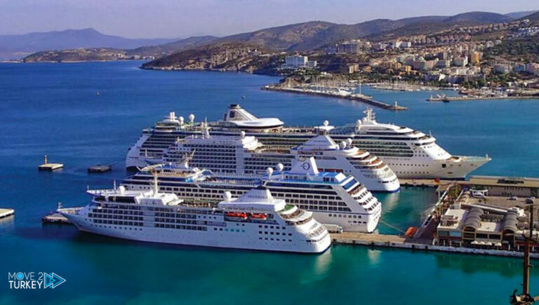 Turkish ports receive 437 hotel ships in 7 months