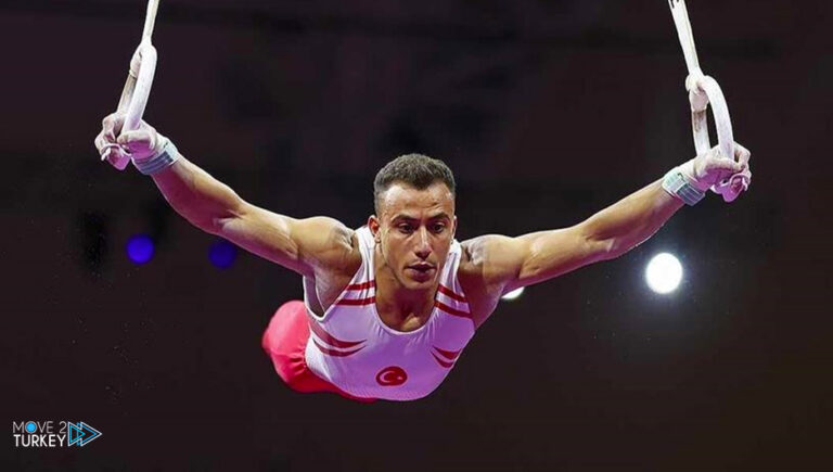 Turkey’s Adam Asil wins gold at the World Gymnastics Championships