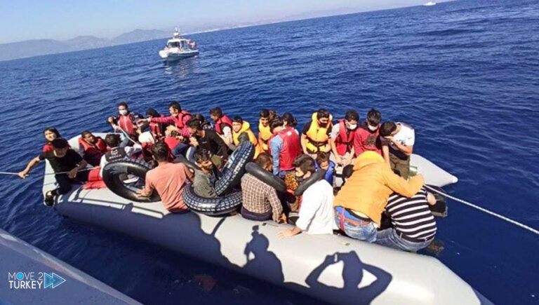 47 migrants rescued off the coast of Aydin, western Turkey