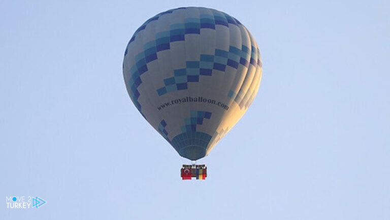 Balloon tour that brings together Turkish and Romanian parliamentarians