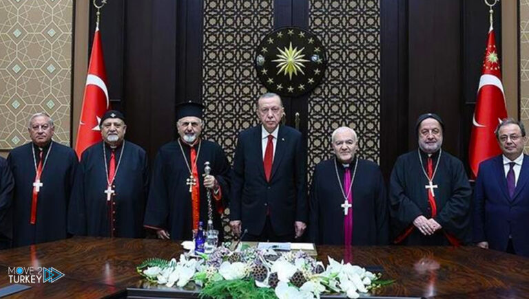 Erdogan receives Patriarch of the Syriac Catholic Church