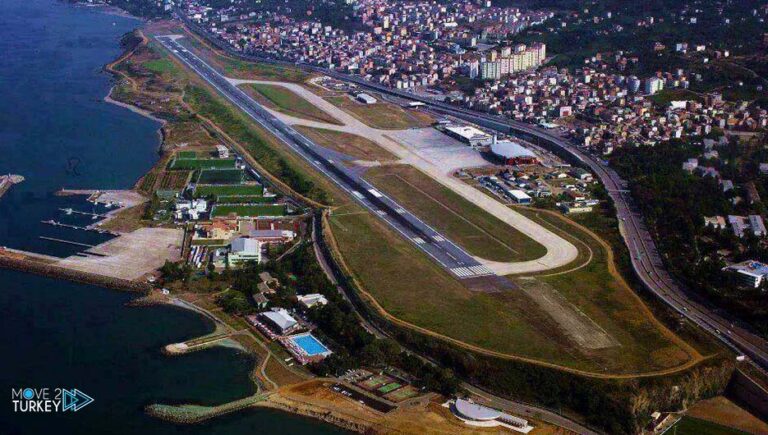 Turkey.. 2.5 million passengers through Trabzon Airport