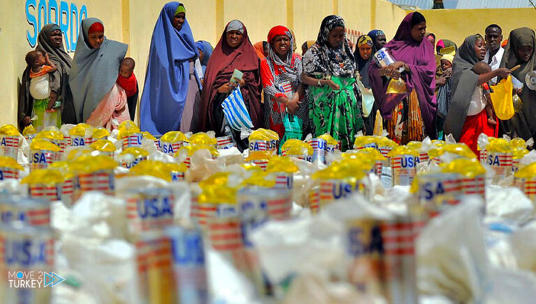 Turkish association provides food aid to Somalis