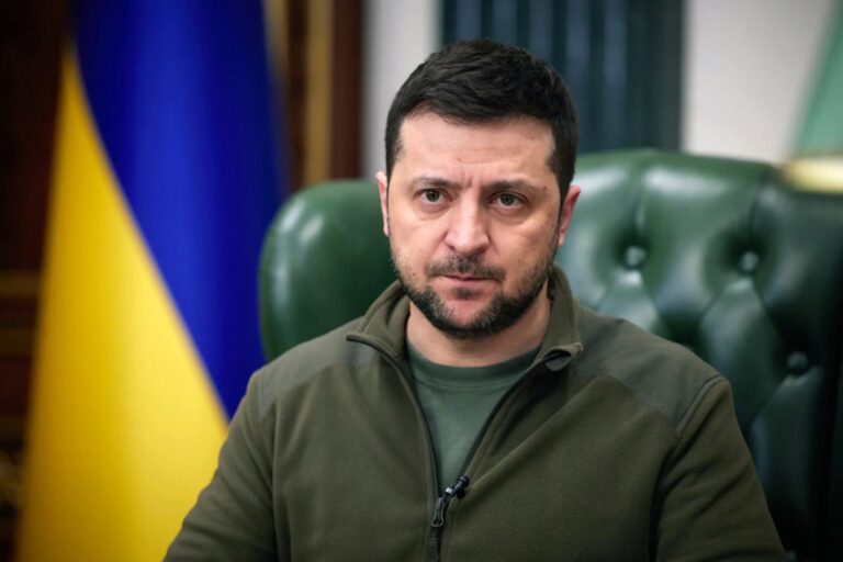 In Turkish.. Zelensky publishes a message of condolence