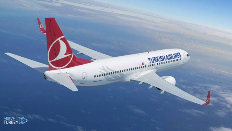 Turkish Airlines displays the “Qatar World Cup” matches in the sky