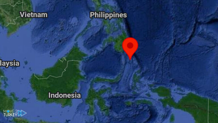 A 6.0-magnitude earthquake hits the Indonesian Talud Islands