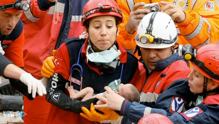 Continued recovery of survivors, including infants and the elderly