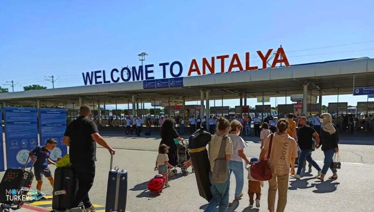 Turkish Antalya receives 3.4 million tourists via flights