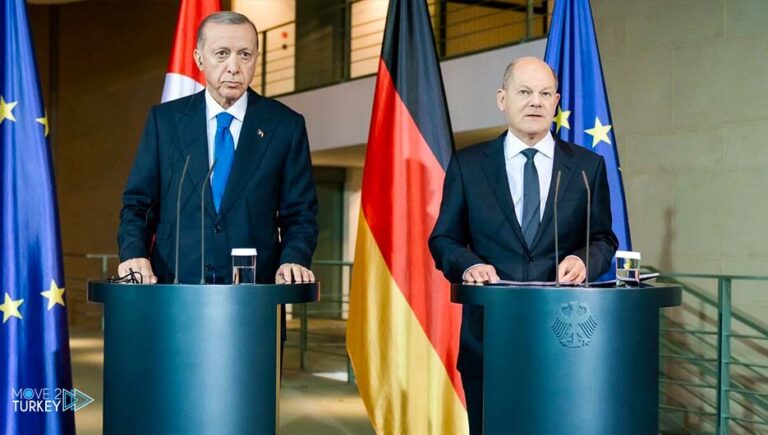 Scholz thanks Erdogan for his constructive stance on grain exports