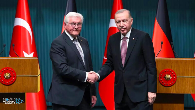 Erdogan: We aim to increase trade exchange with Germany