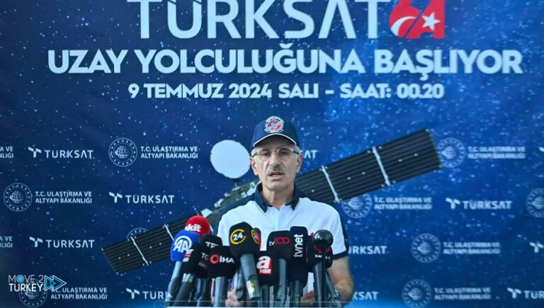 An American base is preparing to launch the first Turkish satellite