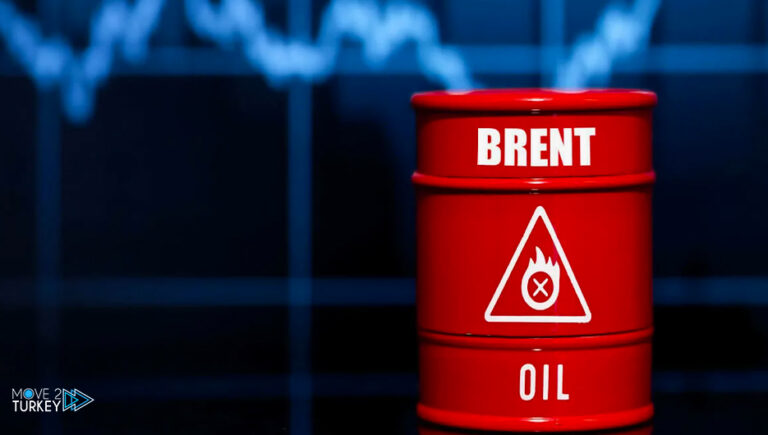 Brent oil barrel price recorded $77.82