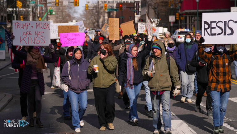 Trump: Thousands Protest His Immigration Policy in the US